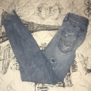 size 2 American eagle jeans.